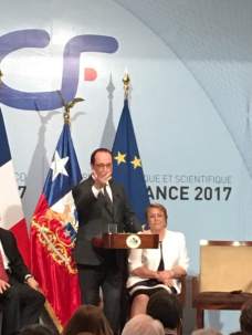 Hollande, Bachelet, ene 2017